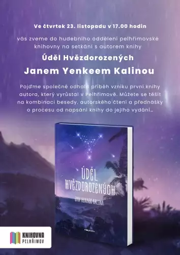 Setkání s autorem knihy Úděl Hvězdorozených Janem Yenkeem Kalinou